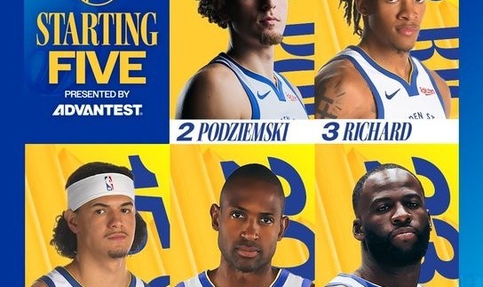 开云中国-主场迎战公牛！勇士首发：波杰、理查德、桑托斯、霍福德、追梦